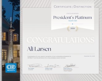 Presidents Platinum Award Club