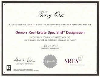 Seniors Real Estate Specialist 