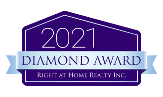Dimond  Award. Right At Home is the Largest Brokerage in Ontario with over 5000 agents.