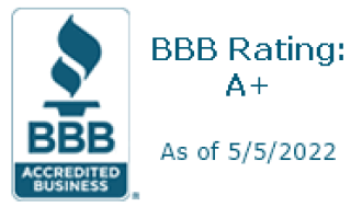 BBB Acreditation A+ Rating