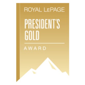 President's Gold Award is the top sixth-tenth percentile of each residential market's sales representatives' earnings. Earnings are defined as gross closed and collected commissions in the pr