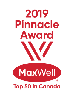 Pinnacle Award Top 50 Agents Maxwell Canada