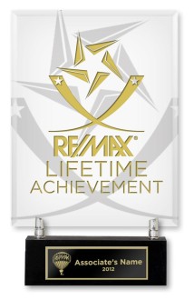 Lifetime Achievement is awarded to the agents who achieve a sales goal in their career.