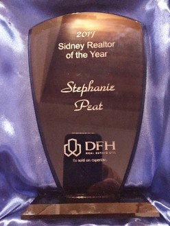 2017 DFH Sidney Realtor of the Year