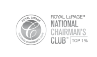 Royal LePage National Chairmans Club - Top 1% in Canada