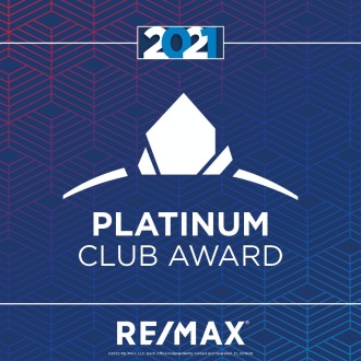 RE/MAX Platinum Club Award 2021