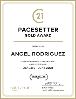 Gold Award Mid Year 2021