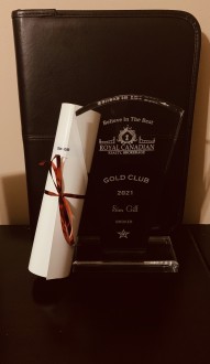 Gold Award Recipient