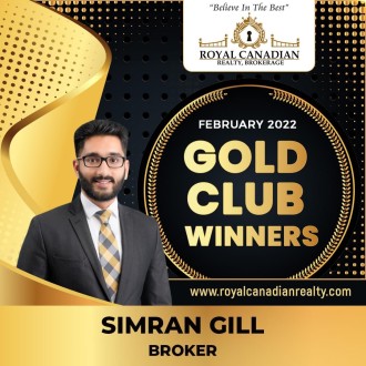 Gold Club Winner - February 2022