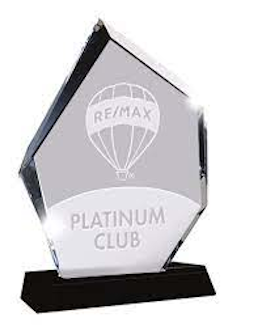 REMAX PLATINUM CLUB AWARD
