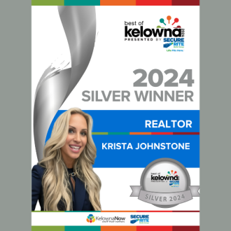 BEST OF KELOWNA -REALTOR
Silver Winner