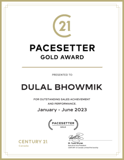 2023 January - June PACESETTER Gold Award