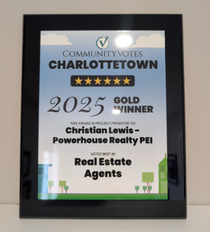 Community Votes Charlottetown 2025 - Gold