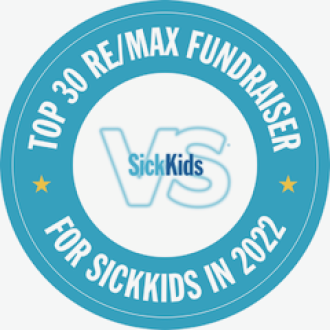 Re/Max Canadian Top 30 SickKids Donor 2022