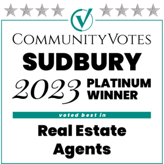 Community Votes Sudbury 2023 Platinum Winner Best Real Estate Agents