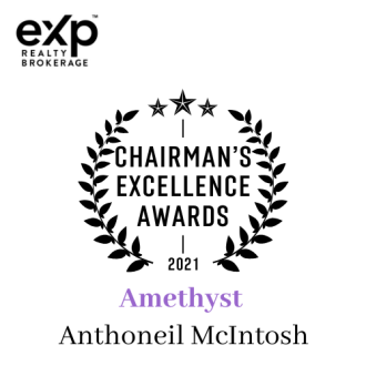 eXp Chairman's Excellence Award 2021 - Amethyst