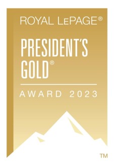 Royal LePage President's Gold Award 2023