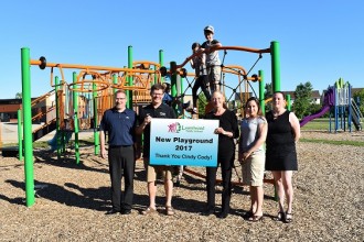 Donation to Local Playground