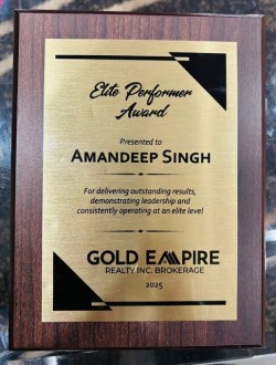 Top of the Brokerage Award FY 2025